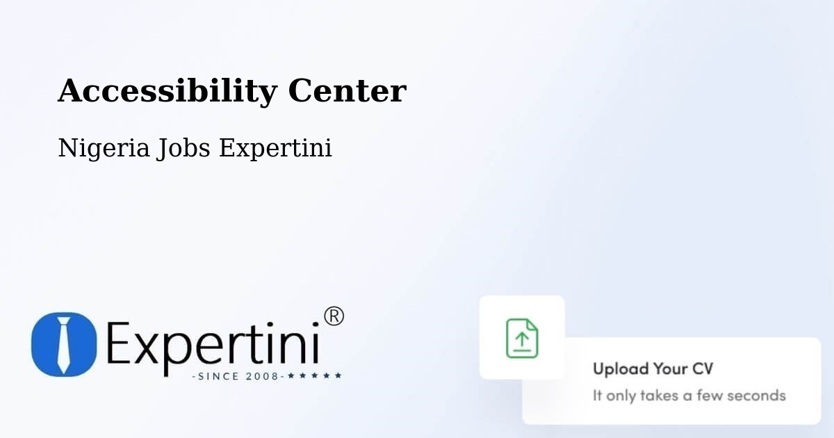 Accessibility Statement – Warri - Nigeria Jobs Expertini